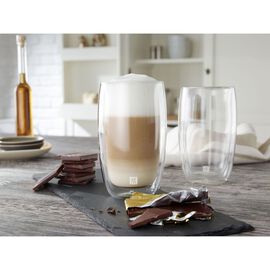 SET DE VERRE À LATTE MACCHIATO À DOUBLE PAROI, 6-PCES