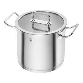 Kochtopf hoch 24 cm, 18/10 Edelstahl