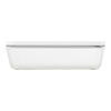 Fresh & Save, Vacuum gratin dish, glass, grey, small 3