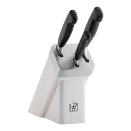 4 Piece, SELF SHARPENING BLOCK SET, white