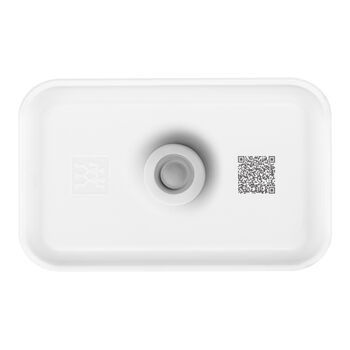 Vakumlu Yemek Taşıma Kabı, M, Plastik, Beyaz-Gri,,large 2