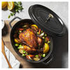 La Cocotte, Cocotte 31 cm / 5,5 l, Oval, Noir, small 8