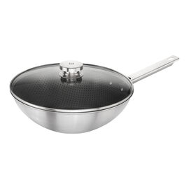 Wok - 30 cm, 18/10 acciaio inossidabile, Permaresist Ultra