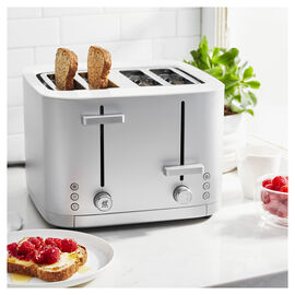 4 Short Slots Toaster, Silver