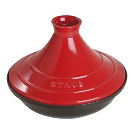 28 cm Cast iron Tajine cherry