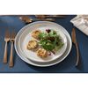 Dining Line, Tallrik plan 26 cm, Ceramic, White Truffle, small 4