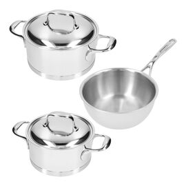 Set de casseroles, 3-pces
