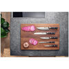 Spectrum, 6-pcs, Knife block set, black, small 4