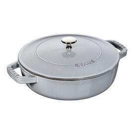 Sauteuse chistera 24 cm / 2,5 l, Gris graphite