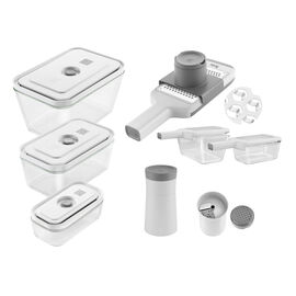 Set grattugia & conserva frutta e verdura, 5-PZ.