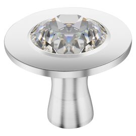 Knob Adorned With Crystal By Swarovski