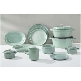 Caneca 350 ml, Cerâmica, Verde seco