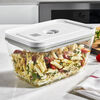 Fresh & Save, L / 2-pc, Large Vacuum Container, Glass, Grey, small 3