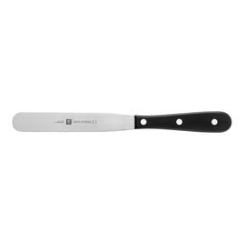 Espátula 12 cm, Aço inoxidável, Preto