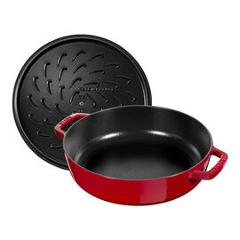 Sauteuse chistera 24 cm / 2,5 l, Cerise
