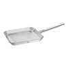Plus, Grillpfanne 24 x 24 cm, 18/10 Edelstahl, Silber, small 1