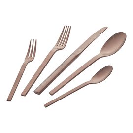 60-pz., Set di posate da degustazione vintage, fucsia