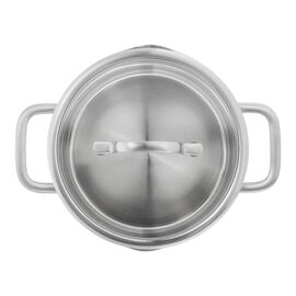 5-pcs Stainless steel Pot set silver