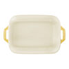 Ceramique, Rectangular Baking Dish Set Citron 2 Piece, small 2