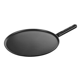 Pandekagepande 30 cm, Støbejern, Sort