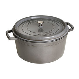 Cocotte 30 cm / 8,4 l, Rond, Gris graphite