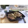 Grillpander, Grillpande 28 cm, Støbejern, Sort, small 3