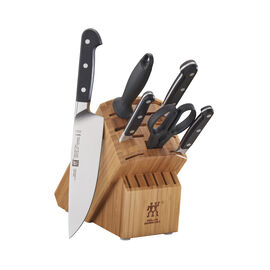 7 Piece, Knife block set, Bamboo