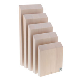 Knife block empty, white