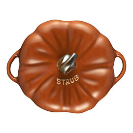 12 cm pumpkin ceramic Cocotte cinnamon