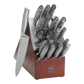 20 Piece, SELF SHARPENING BLOCK SET, brown