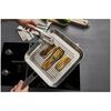 Plus, Grillpfanne 24 x 24 cm, 18/10 Edelstahl, Silber, small 2